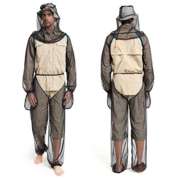 XZNGL Capuche Moustiquaire Moustiquaire Vêtements Anti-Insectes Costume Extérieur Ensemble de Protection