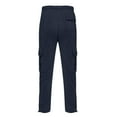 thumbnail image 4 of Hessimy Cargo Pants For Men Sweatpants For Men Rope Loosening Waist Solid Color Pocket Trousers Loose Sports Long Pants(Z3-Navy,L), 4 of 5