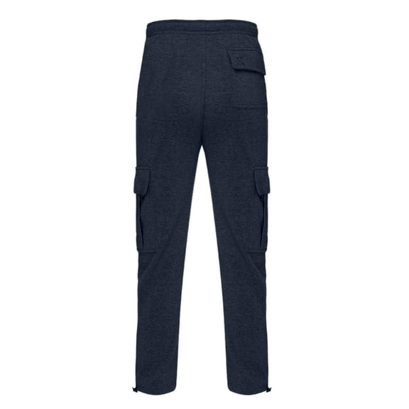 Mens Stretch Cargo Pants Joggers Men Cargo Sweatpants Drawstring Straight Leg Casual Trousers Loose Fit Baggy Athletic Jogger Pants with Pockets
