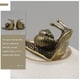 thumbnail image 2 of 2 modelos de caracoles de cobre, adornos decorativos para modelar caracoles, adornos de escritorio para té y mascotas., 2 of 8