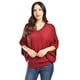 thumbnail image 5 of Sueter de punto manga corta Roman Fashion / Juvenil, 32177 (Rojo) rojo EG, 5 of 5