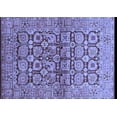 thumbnail image 1 of Ahgly Company Machine Washable Indoor Rectangle Oriental Blue Industrial Area Rugs, 3' x 5', 1 of 4