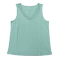 thumbnail image 1 of Blusa George para Mujer sin Mangas Lisa Negro Talla Ch, 1 of 4