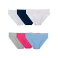 thumbnail image 7 of Fruit of the Loom Women's Cotton Stretch Bikini Underwear, 6-Pack, 7 of 7