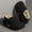 Black, variant on OKBOP Slippers for Women Closed Toe Platform Sandals Travel Slide Casual Fleece Shoes