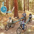 thumbnail image 4 of Bike Bungee Tow Rope for Kids, Child Bike Stretch Bungee Cord Pull Behind Attachment High Strength Bicycle Towing Strap with Carabiner, Mountain Bike Tow Rope(blue), 4 of 5