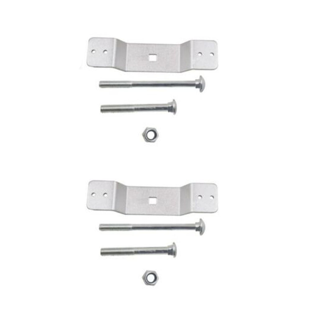 LisFaxbo 2 Sets Trailer Spare Tire Mounting Wheel Mounting Bracket Kit