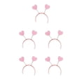 thumbnail image 3 of Sonducket Diademas en forma de corazón Brillo elegante con resorte Antideslizante Accesorios para el peinado del cabello Diademas Concierto de Type2 NO2, 3 of 6