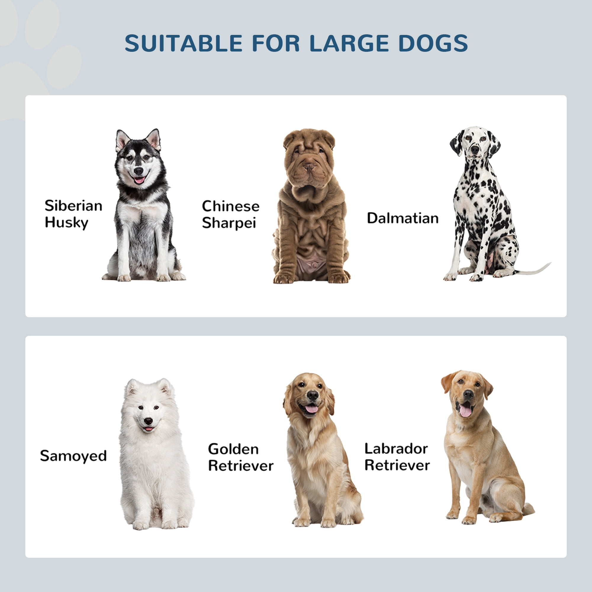 Large Elevated Dog Bowls Raised Feeding Station with 44L Storage Cabinet Stainless Steel Bowls Magnetic Closure Pet Food Stand Gray