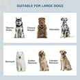thumbnail image 6 of PawHut Magnetic-Door Dog Food Storage Cabinet & Dog Feeding Station, Gray, 6 of 9