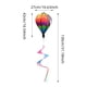 thumbnail image 2 of Decoraciones De Fiesta Coloridas Para Niños. Adornos Colgantes Con Globos Aerostáticos Arcoíris Para Celebraciones, Cumpleaños O Para El Hogar, Y Arte Mural Peculiar Para Habitaciones Infantiles., 2 of 3
