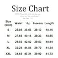 thumbnail image 3 of Cyglowse Women's Plus Size Wide Leg Jeans Elastic High Waist Stretchy Distressed Hem Denim Pants with Pockets Sky Blue 2XL, 3 of 5