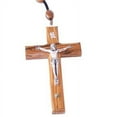 thumbnail image 5 of Holy Land Market Olive Wood Wall Rosary ( 39 Inches Long ), 5 of 8
