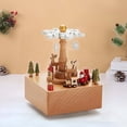 thumbnail image 3 of Milaget al Boxes Melody Decor Mechanical Movement Box Girl Girlfriend Holiday Gift Snowflake, 3 of 7