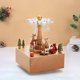 thumbnail image 3 of jifengmusical Caja musical de madera con temática de Navidad para amigos, decoración del hogar Zulema Estuche de música, 3 of 7