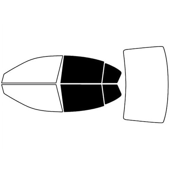 Avery Dennison NR Nano Ceramic IR Window Tint Kit Compatible with Subaru Legacy 2010-2014 - Back