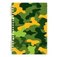 thumbnail image 3 of joogoo Spiral Journal Notebook Camouflage Green-a2 College Ruled Notebooks 8.3" x 5.7" 2 PCs, 3 of 8