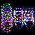 thumbnail image 2 of 20 Pcs Accessoires de Cheveux de Noël Mignon Bandeau de Fête à LED Couronne de Cheveux, 2 of 10
