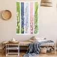 thumbnail image 2 of Flower Tapestry, Spring Flowers on Different Backgrounds Lily Blossoms Valley Primrose Floral Print, Wall Hanging for Bedroom Living Room Dorm Decor, 40W X 60L Inches, Multicolor, by Ambesonne, 2 of 5