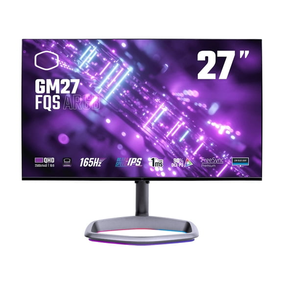 COOLER MASTER MONITOR GAMING 27' EDICION 30 ANIVERSARIO QHD 2560X1440 165HZ 1MS CMI-GM27-FQSA30TH-US Cooler Master CMI'GM27'FQSA30TH'US