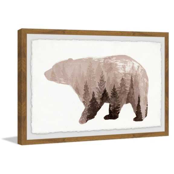 Ursidae Framed Painting Print