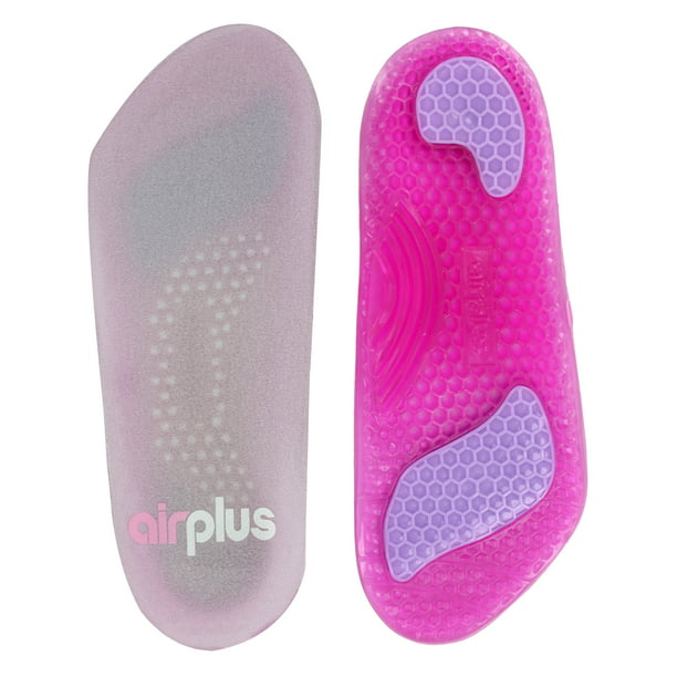Airplus Gel Orthotic 3/4 Length Comfort and Stability Shoe Insoles ...