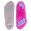 Airplus Gel Orthotic 3/4 Length Comfort and Stability Shoe Insoles, Womens, Size 5-11