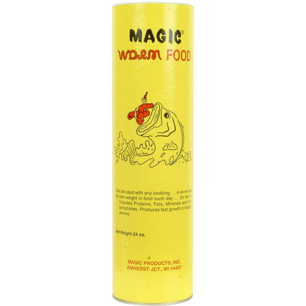 Magic Worm Food, 24oz Can
