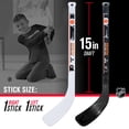 thumbnail image 3 of Franklin Sports Philadelphia Flyers NHL Mini Hockey Stick Set - NHL Team Knee Hockey Stick and Ball Set - Two Players - Great Toy for Kids, 3 of 7