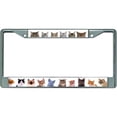 thumbnail image 1 of Cadre d'Assiette License Chromé pour Chats et Chatons, 1 of 1