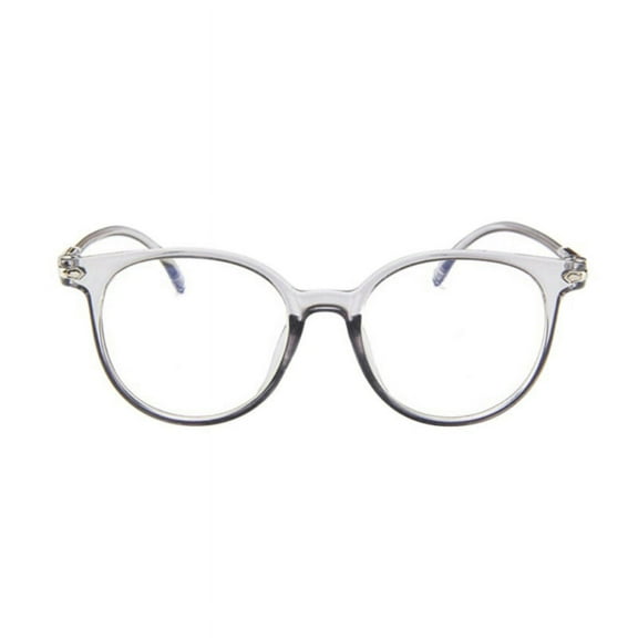 Women's Stylish Oval Candy Color Non-prescription Eyeglasses Clear Lens Eyewear