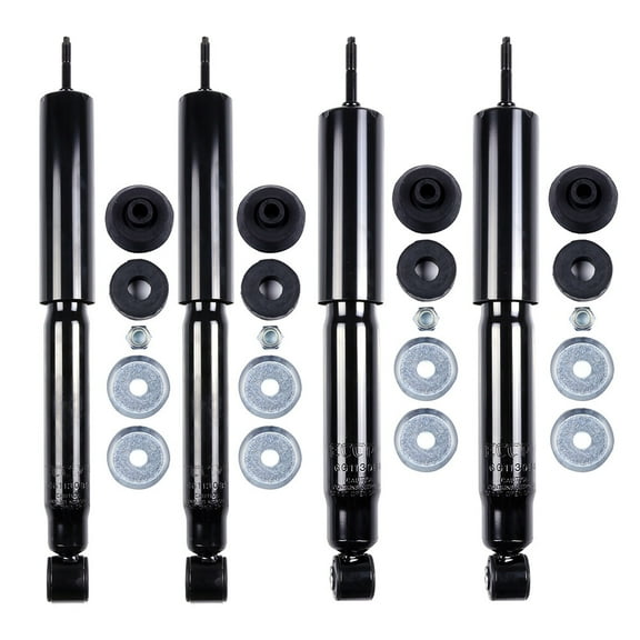 Shocks Front Rear,cciyu Shock Absorbers for 1998 1999 2000 2001 2002 for Honda Passport,1999-2000 for Isuzu Amigo,2002 2003 2004 for Isuzu Axiom,1998-2003 2004 for Isuzu Rodeo Parts Struts (4pc Set)