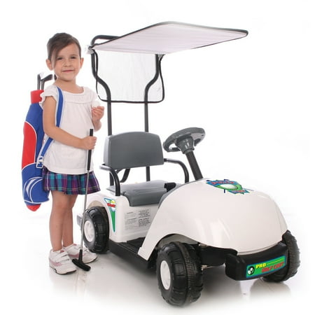 Kid Motorz Jr Pro Golf Cart White 6V