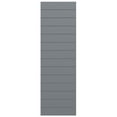 thumbnail image 5 of Ekena Millwork 12"W x 78"H True Fit PVC Horizontal Slat Modern Style Fixed Mount Shutters, Ocean Swell (Per Pair - Hardware Not Included), 5 of 9