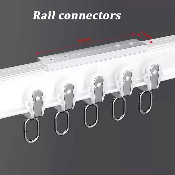 Rail De Plafond Pliable Rail De Rideau Incurvé Montage De Rideau De