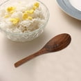 thumbnail image 4 of 1Pc Wooden Spoon, Wooden Spoons for Cooking Wooden Utensil Set Wood Spoons for Eating, Soup Spoons Wooden Serving Spoons Long Wooden Spoon Kitchen Set Cooking Spoons Wooden Cooking Utensils Set 6.1in, 4 of 5