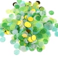 thumbnail image 1 of Langgg Mixing color wedding with scattered round paper scraps, 1 of 9