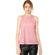 thumbnail image 1 of Camiseta Sin Mangas Allegra K Con chaleco Brillante Metálico para Fiesta y Club Mujer Rosa M, 1 of 6