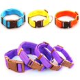 thumbnail image 4 of Fabric with Buckle Christmas Large Dog Collar for Puppy Kitten Dog Collar Dog Necklace Dog Supplies Cat Collar RED L, 4 of 8