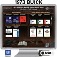 thumbnail image 2 of Detroit Iron OEM 1973 Buick Shop Manuals, Owner Manuals, Sales Literature & Parts Books Kit on USB, 2 of 3