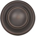 thumbnail image 4 of Amerock Inspirations 1-3/4 inch (44mm) Diameter Oil-Rubbed Bronze Cabinet Knob, 4 of 7