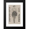 thumbnail image 2 of Charles Dana Gibson 11x14 Black Modern Framed Museum Art Print Titled - Scribner's for June (1895), 2 of 5