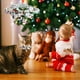 thumbnail image 5 of Christmas Cat Collar with Bell & Bow Adjustable Pet Safety Breakaway Kitten Collar Festive Holiday Party Gift for Cats Small Dogs, 5 of 6