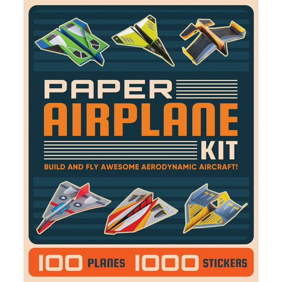 PIL EDITED: Paper Airplane Kit: Build an Awesome Aircraft Fleet! (Hardcover)