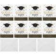 thumbnail image 1 of HEALEEP 8Pcs Graduation Invitations Paper Bulk Graduation Cards Elegant Design Students Communication Facilitation, 1 of 8