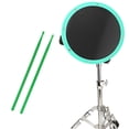 thumbnail image 6 of Colcolo 12 Inches Drum Practice on Snare Drum for Drummer Lover Student Green, 6 of 8