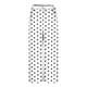 thumbnail image 4 of Pantalones largos de poliéster con bolsillos y estampado elástico para mujer, 4 of 4