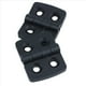 thumbnail image 3 of 60Pcs Reforzado Negro Plastico Puerta Bisagras de 40mm x 30mm, 3 of 5