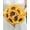 Yellow, variant on Minzimin 6/12pcs Artificial Sunflowers with Long Stems 5.5" Silk Sunflowers Bulk for Wedding Home Garden Outdoor Party Decoration