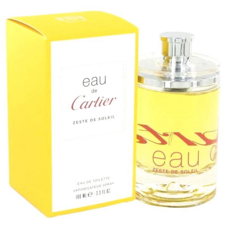 Cartier Eau de Cartier Zeste de Soleil EDT Unisex Spray, 6.75 oz